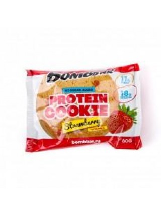 BOMBBAR Печенье неглазированное 60гр (Клубника) 10шт/уп
