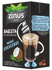 Молоко Zinus Barista Кокос 1л