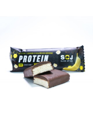 Протеиновый батончик "Protein SOJ" со вкусом банана 50г (20шт/уп)