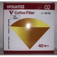 Фильтры бумажные для кофе Masukaze 02, 40 шт/уп