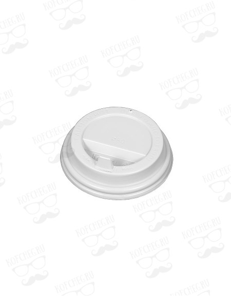 Крышка для бумажных стаканов с клапаном 80 мм Huhtamaki (Белая)