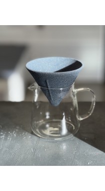 Непористый керамический фильтр для кофе/чая (форма конус)