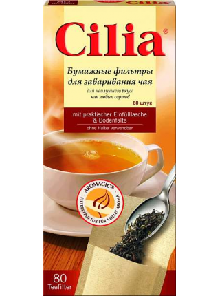 Фильтры для чая Cilia, 80 шт.