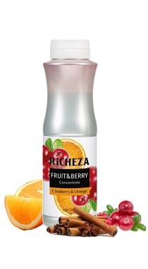 Концентрат Клюква-Апельсин Richeza 1кг.