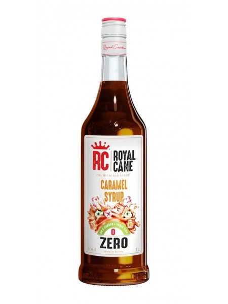 Сироп Royal Cane Карамель Zero стекло (1кг)