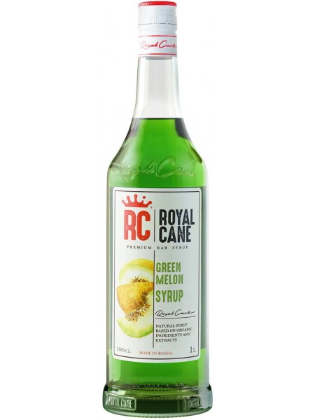Сироп Royal Cane Зеленая Дыня стекло (1кг)