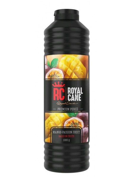 Пюре/Основа Royal Cane Манго-Маракуйя бутылка пластик (1кг)