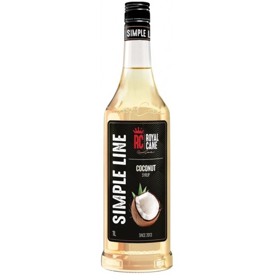 Сироп Royal Cane Кокос SIMPLE LINE стекло (1кг)