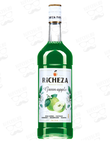 Сироп Зелёное яблоко Richeza 1 л.