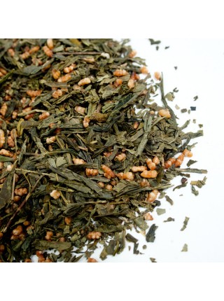 Зеленый Японский чай с рисом Генмайча