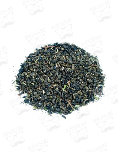 Ганпаудер с мятой (Мятный) Китайский зеленый чай