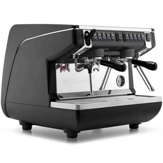 Кофемашина Nuova Simonelli Appia Life Compact 2Gr V 220V black, white, red+economizer+high groups